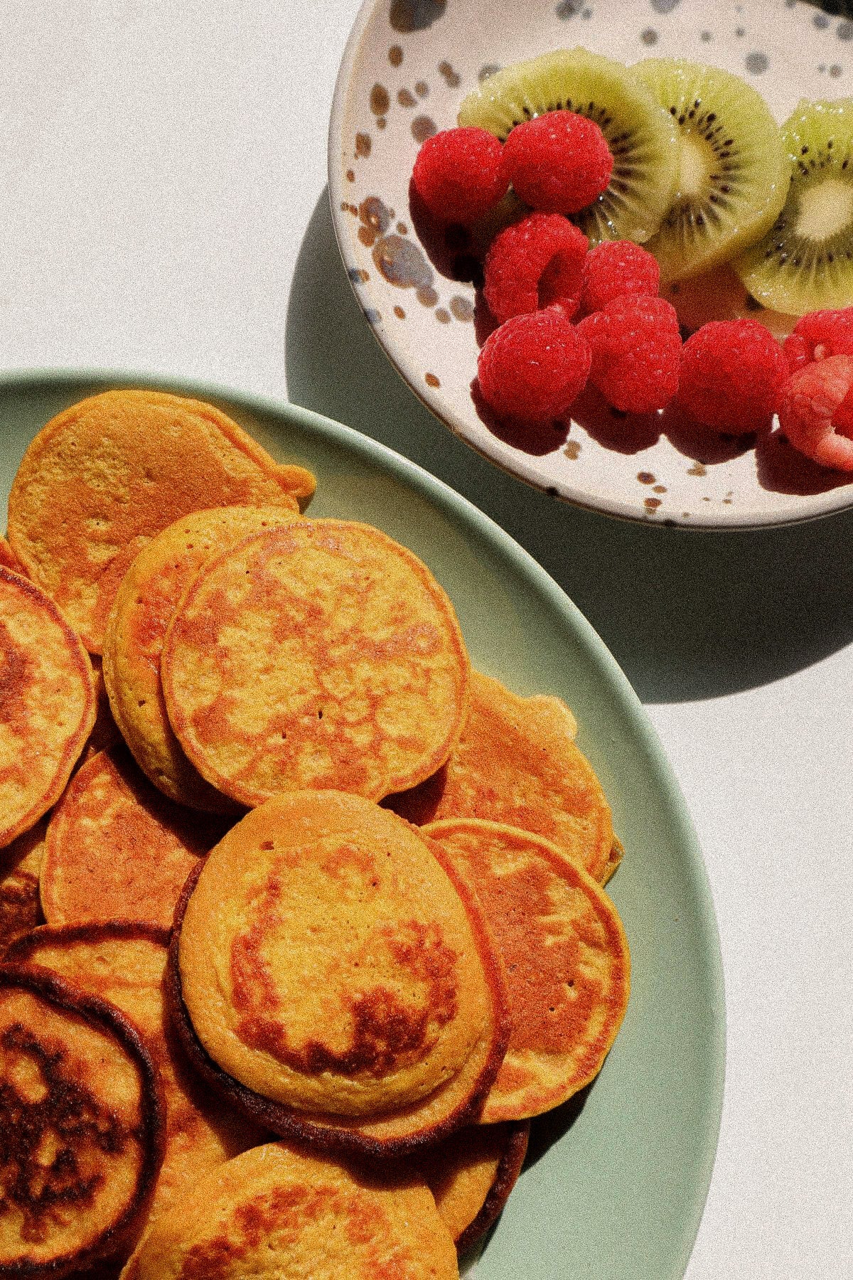 Warming Sweet Potato Protein Pancakes