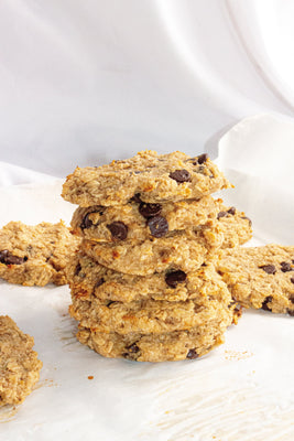 Chocolate Chip Banana Oatmeal Breakfast Cookies