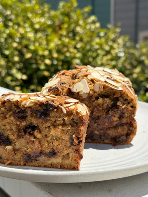 Whole Wheat Einkorn Chocolate Chip Banana Bread