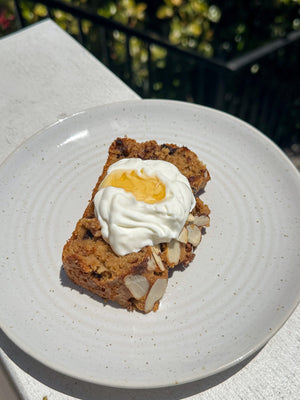 Gluten-Free Almond Croissant Banana Bread