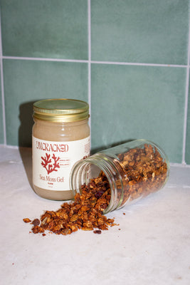 Dirty Chocolate Tahini Chunky Granola