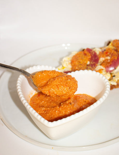 Smoky Roasted Red Pepper Romesco Sauce