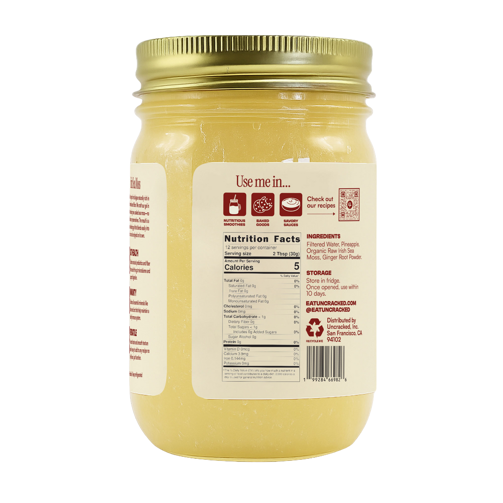 Pineapple Ginger Sea Moss Gel