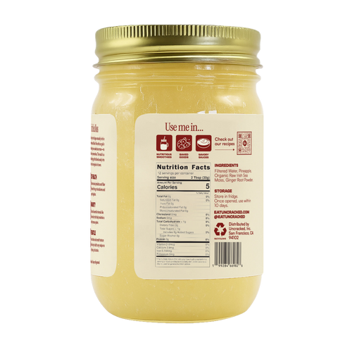 Pineapple Ginger Sea Moss Gel
