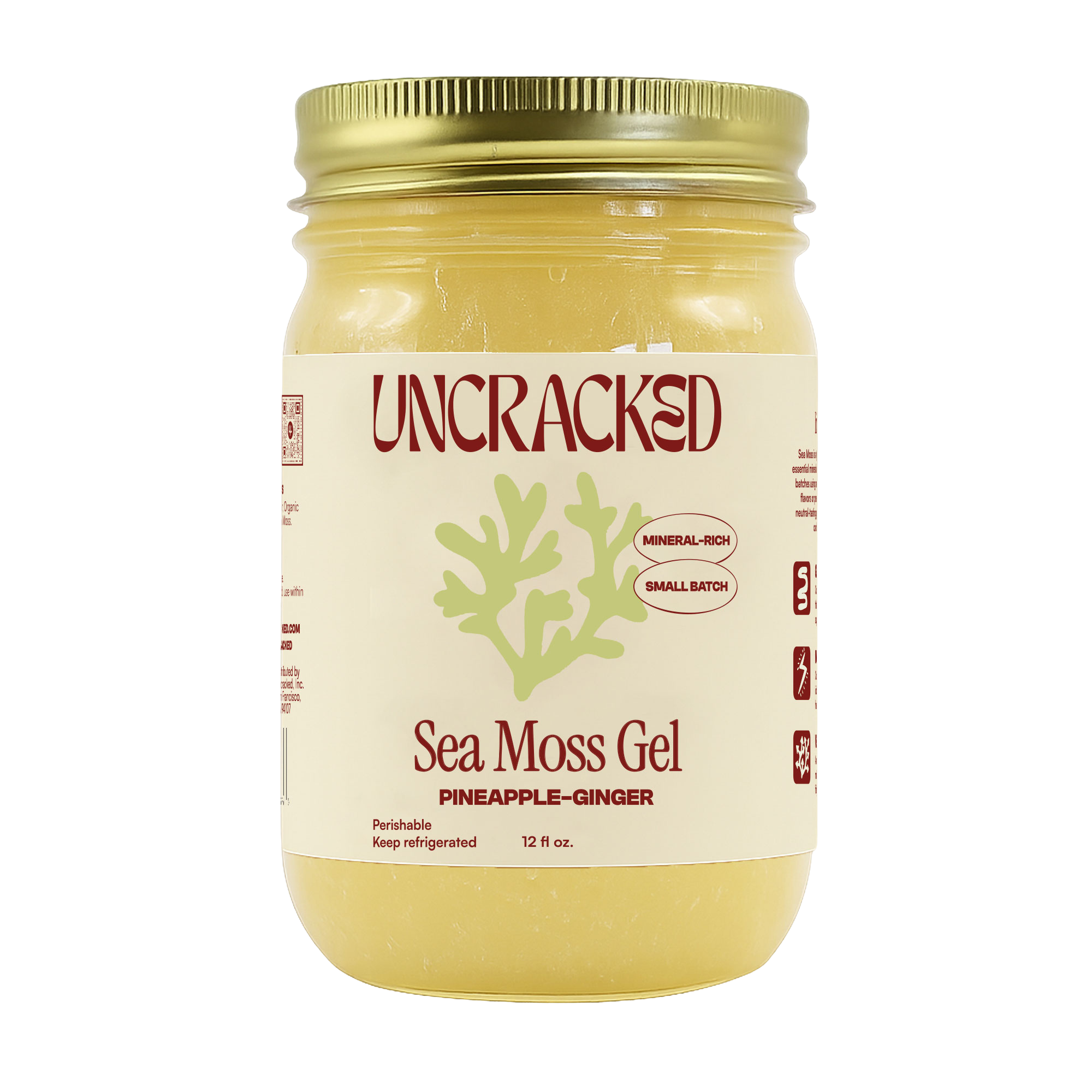 Pineapple Ginger Sea Moss Gel