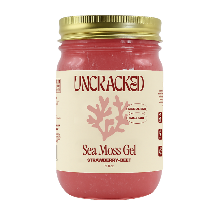 Strawberry-Beet Sea Moss Gel
