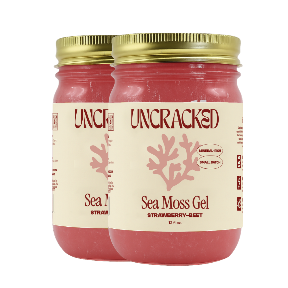 Strawberry-Beet Sea Moss Gel