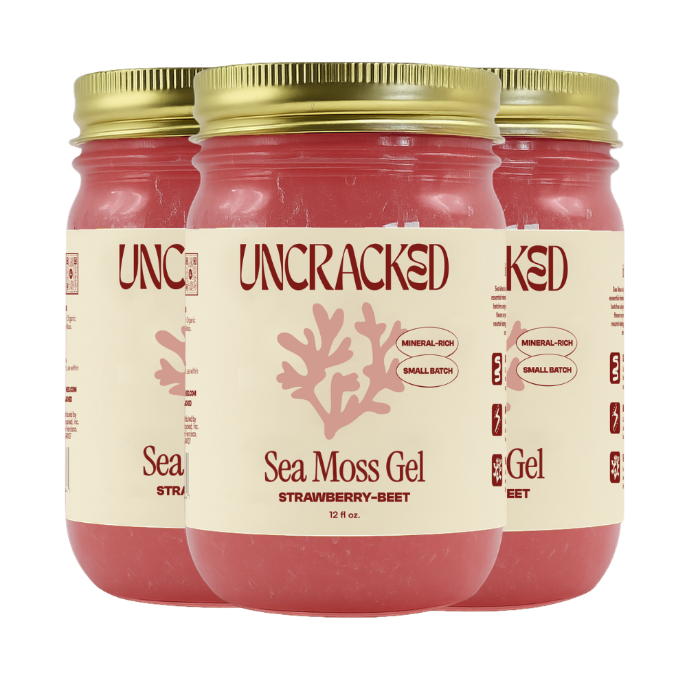 Strawberry-Beet Sea Moss Gel